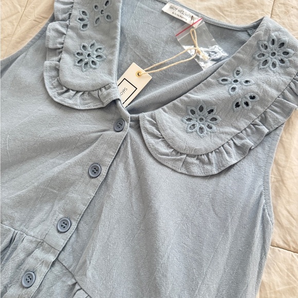 Poppy Collared Mini Dress — NWT szS - Picture 2 of 6